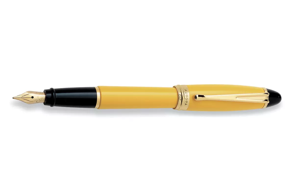 Aurora Ipsilon Yellow GT Fountain Pen